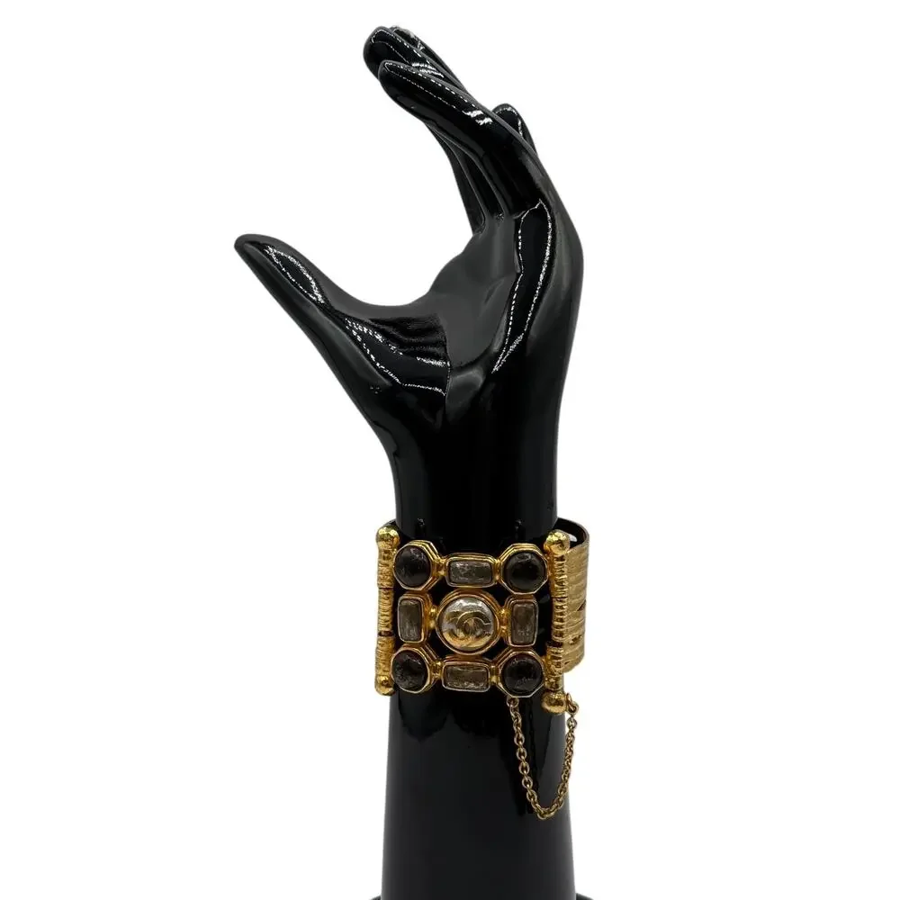 Chanel Fall 1997 CC Gripoix Cuff